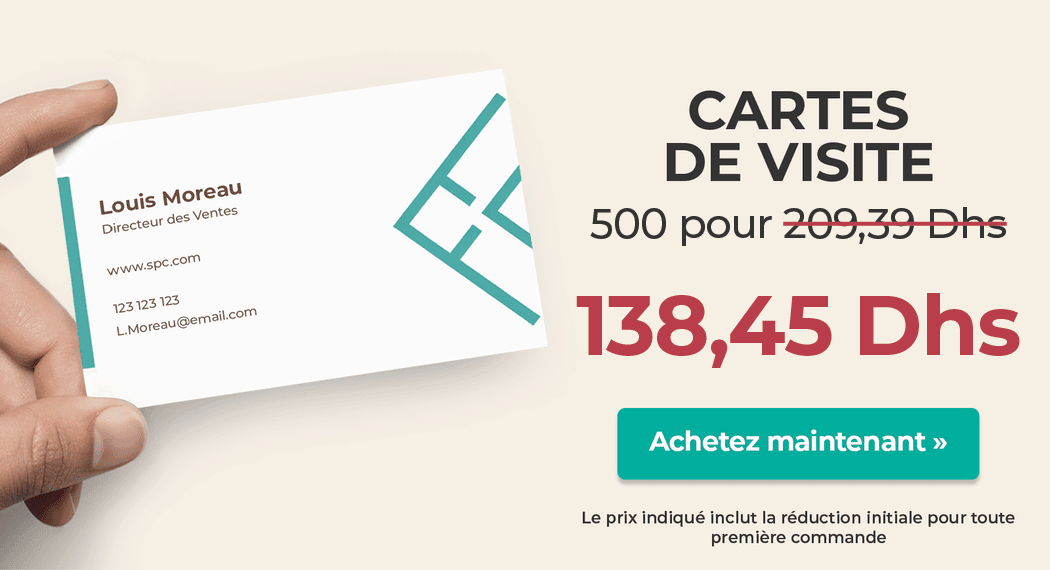 Imprimer Cartes de Visite au meilleur prix. Haute qualité et livraison rapide.